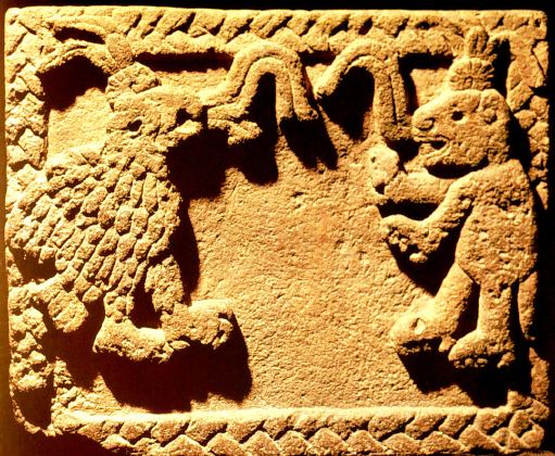 The original eagle and jaguar talking to each other.