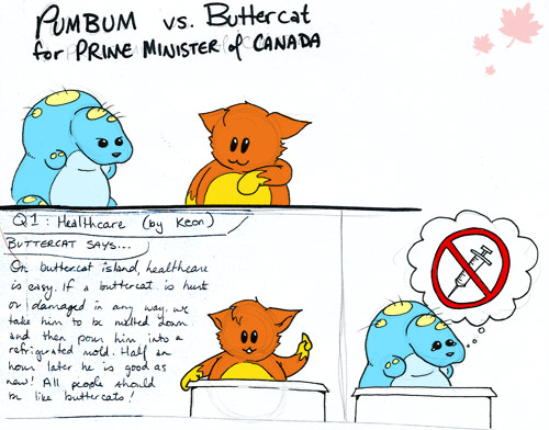 BUTTERCAT FOR PRIME MINISTER